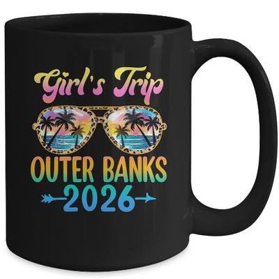 Girl's Trip Outer Banks 2026 Summer Vacation Sunglasses Mug | teecentury