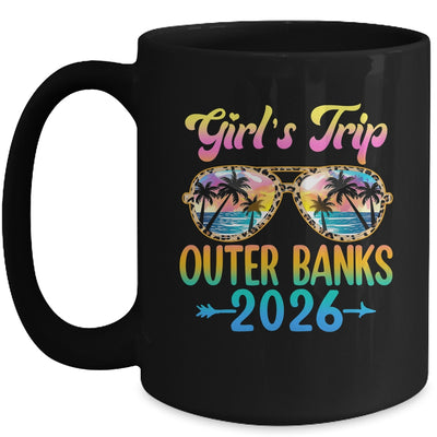 Girl's Trip Outer Banks 2026 Summer Vacation Sunglasses Mug | teecentury
