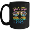 Girl's Trip Punta Cana 2025 Summer Vacation Sunglasses Mug | teecentury