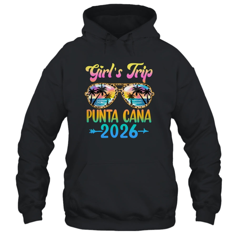 Girl's Trip Punta Cana 2026 Summer Vacation Sunglasses Shirt & Tank Top | teecentury