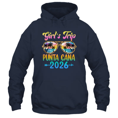Girl's Trip Punta Cana 2026 Summer Vacation Sunglasses Shirt & Tank Top | teecentury