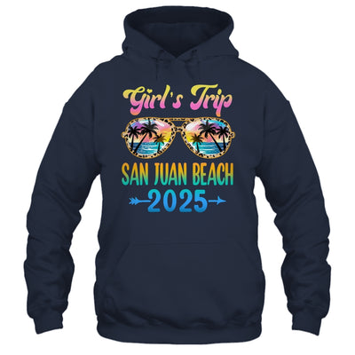 Girl's Trip San Juan Beach 2025 Summer Vacation Sunglasses Shirt & Tank Top | teecentury