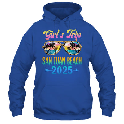 Girl's Trip San Juan Beach 2025 Summer Vacation Sunglasses Shirt & Tank Top | teecentury