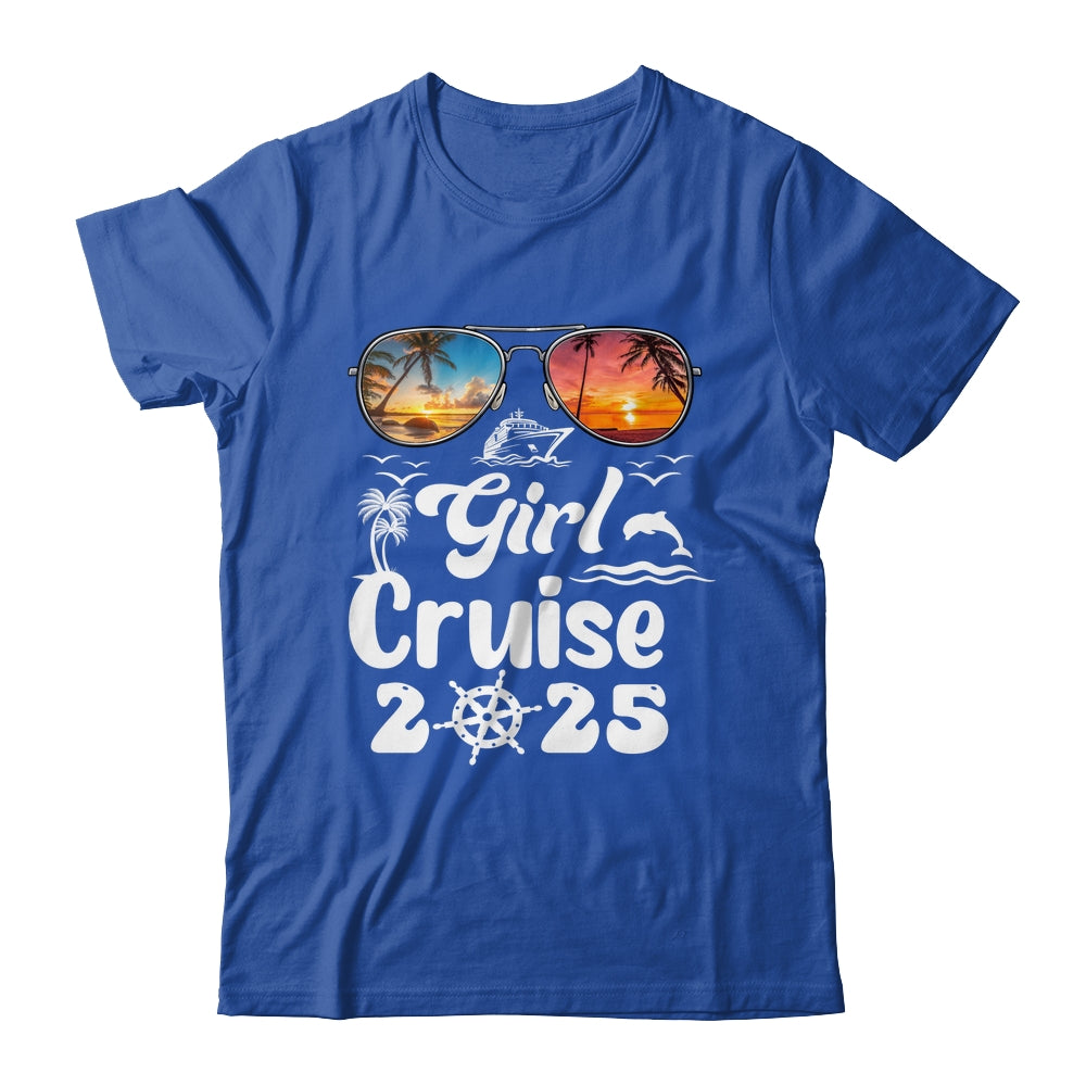 Girls Cruise 2025 Girls Cruise Trip Vacation Matching Group Shirt & Tank Top | teecentury
