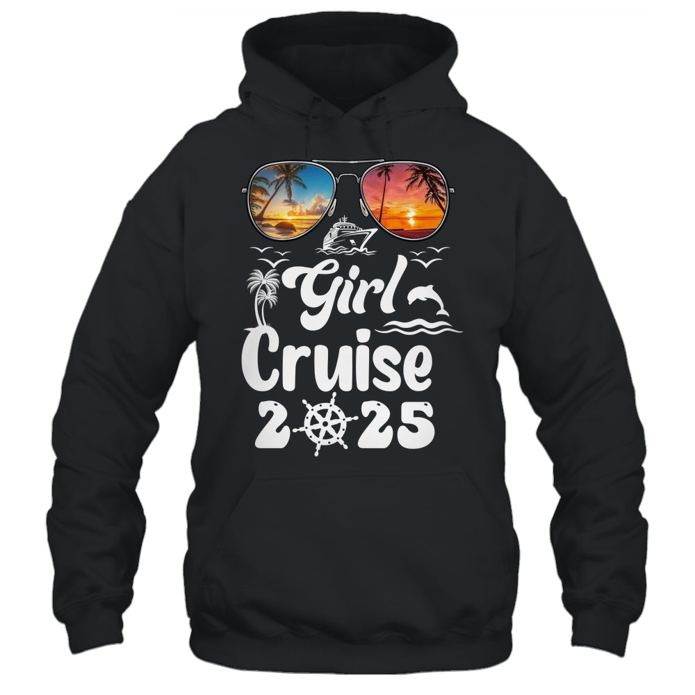 Girls Cruise 2025 Girls Cruise Trip Vacation Matching Group Shirt & Tank Top | teecentury