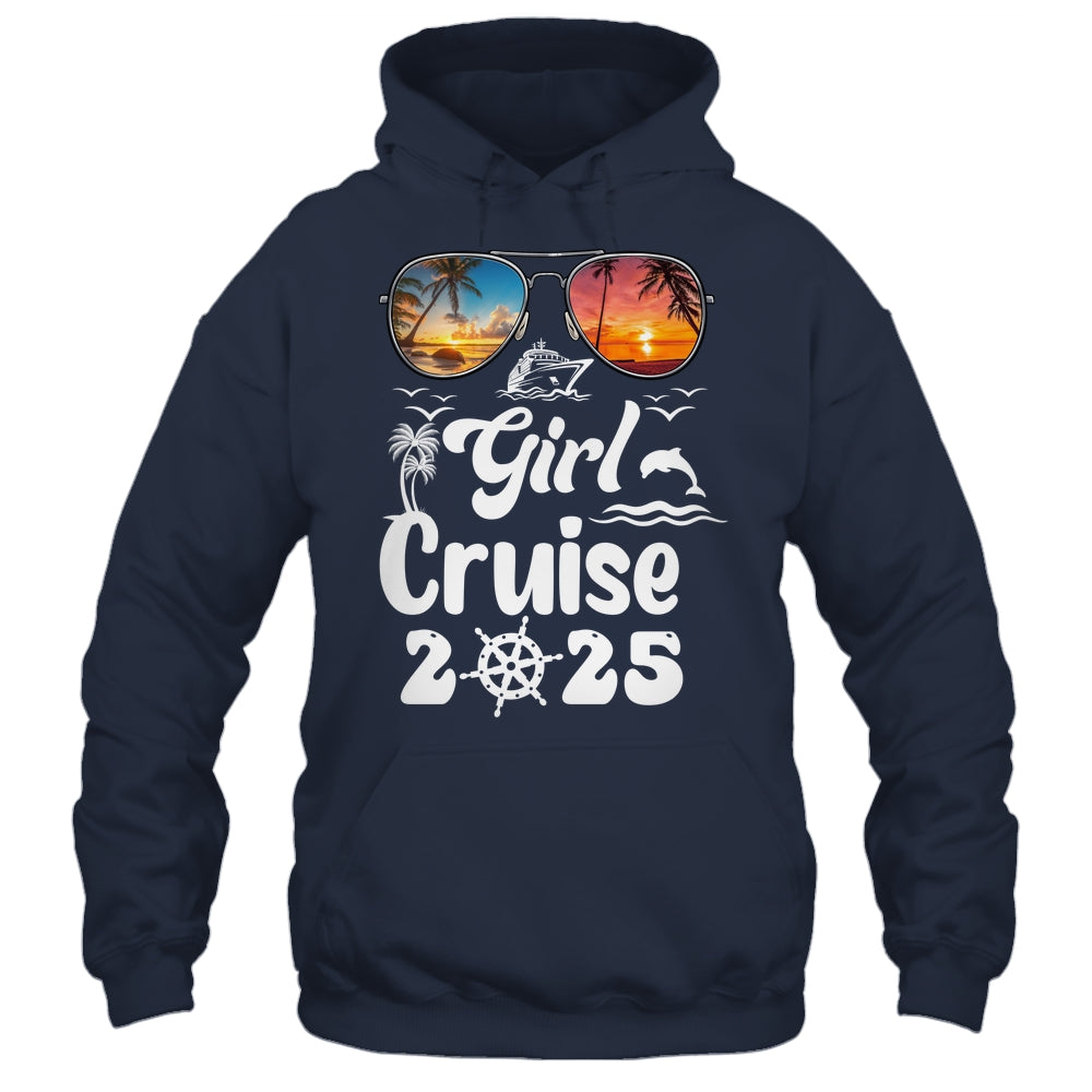 Girls Cruise 2025 Girls Cruise Trip Vacation Matching Group Shirt & Tank Top | teecentury
