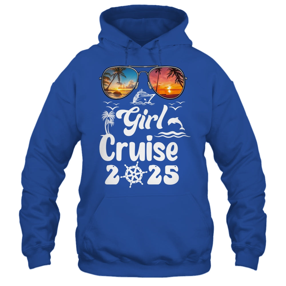 Girls Cruise 2025 Girls Cruise Trip Vacation Matching Group Shirt & Tank Top | teecentury
