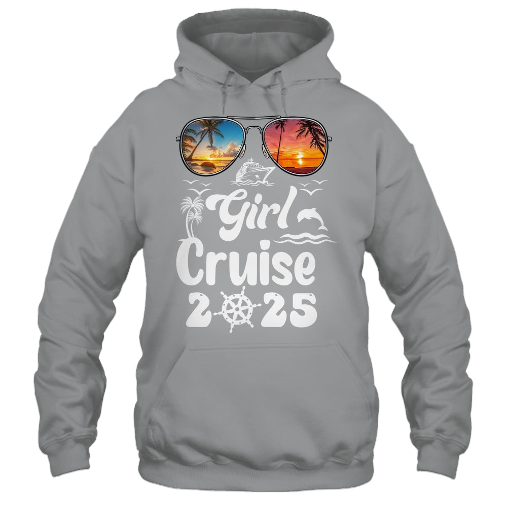 Girls Cruise 2025 Girls Cruise Trip Vacation Matching Group Shirt & Tank Top | teecentury