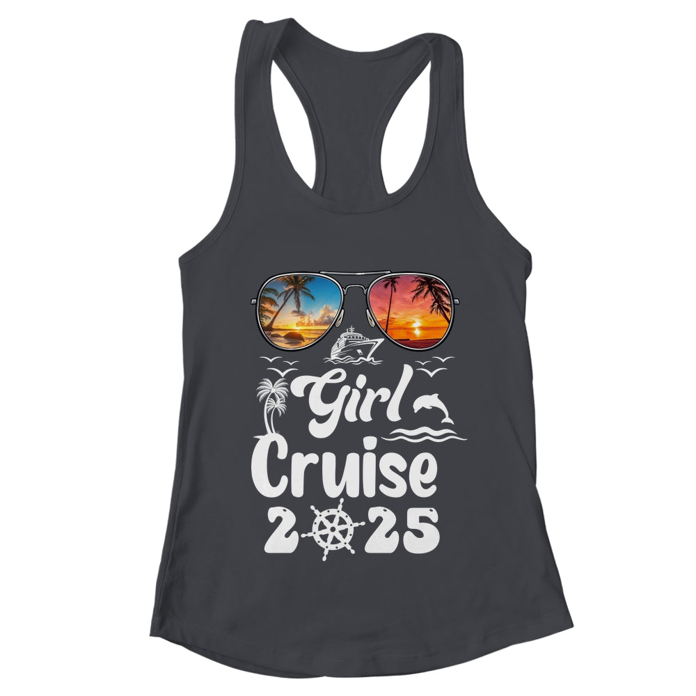 Girls Cruise 2025 Girls Cruise Trip Vacation Matching Group Shirt & Tank Top | teecentury