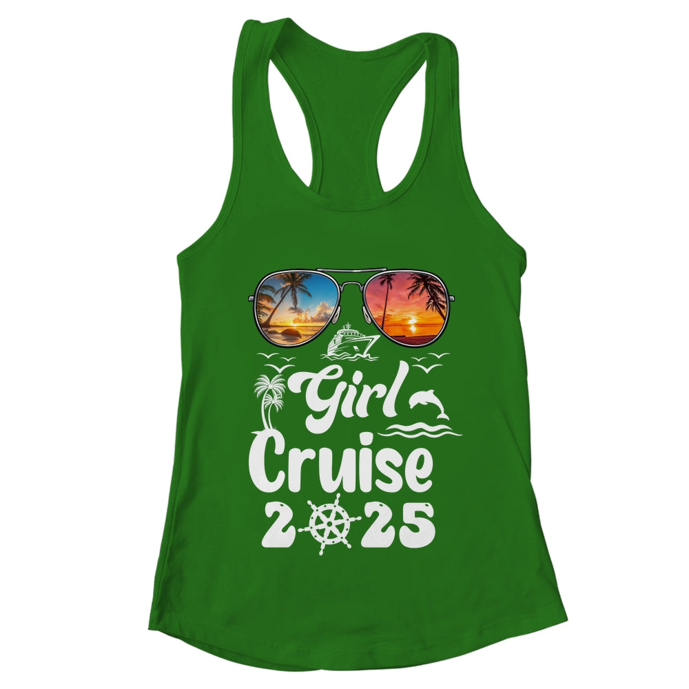 Girls Cruise 2025 Girls Cruise Trip Vacation Matching Group Shirt & Tank Top | teecentury