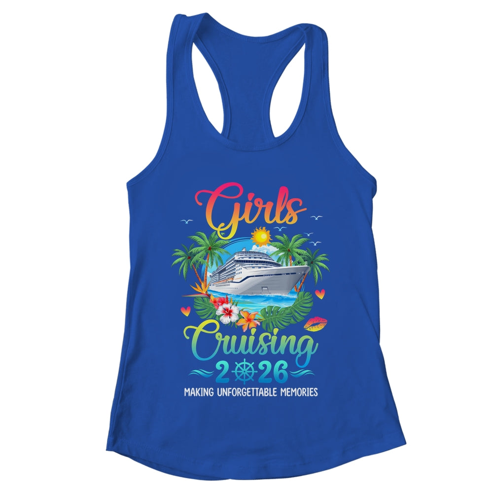 Girls Cruising 2026 Making Memories Sisters Cruise Trip Shirt & Tank Top | teecentury