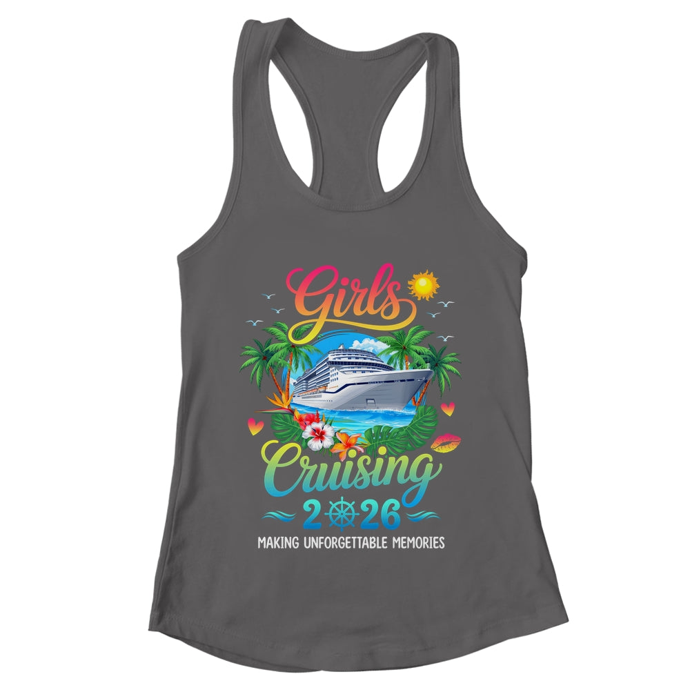 Girls Cruising 2026 Sisters Cruise Trip Making Memories Shirt & Tank Top | teecentury