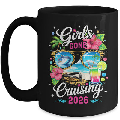 Girls Gone Cruising 2026 Tropical Vacation Party Trip Mug | teecentury