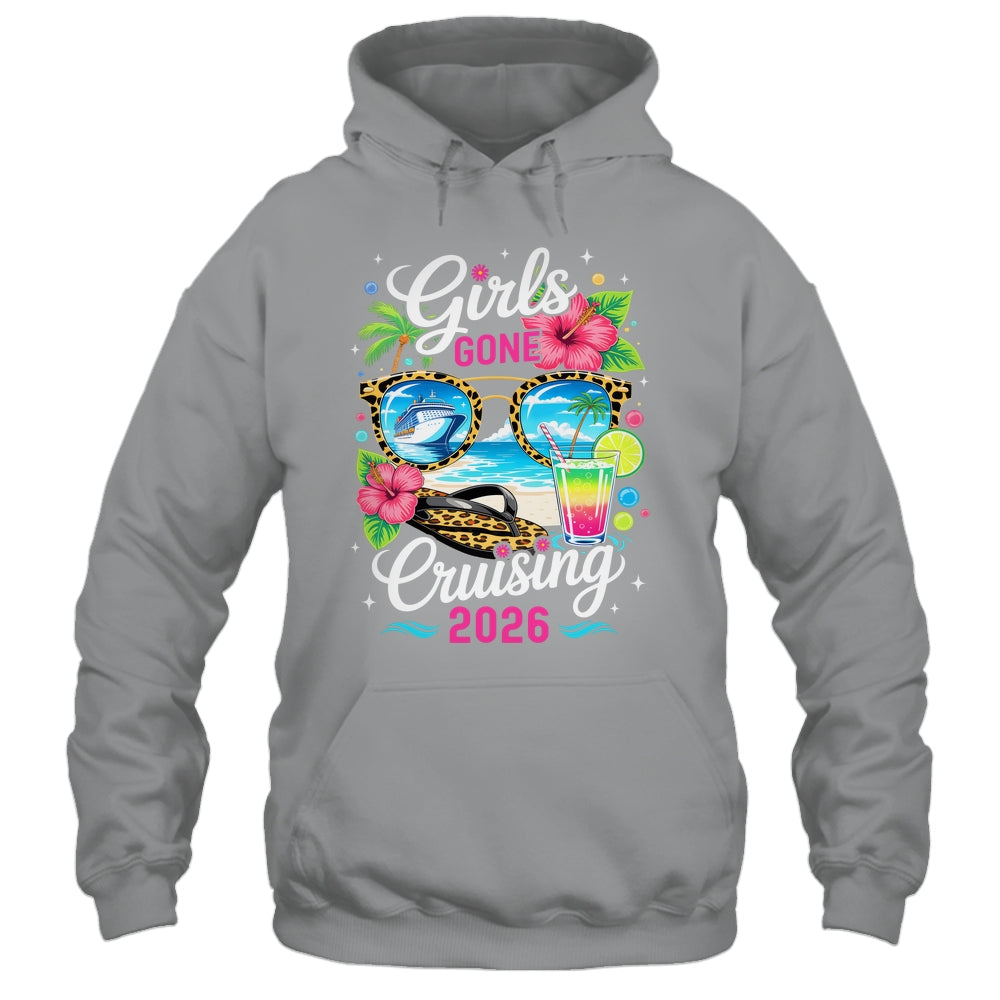 Girls Gone Cruising 2026 Tropical Vacation Party Trip Shirt & Tank Top | teecentury