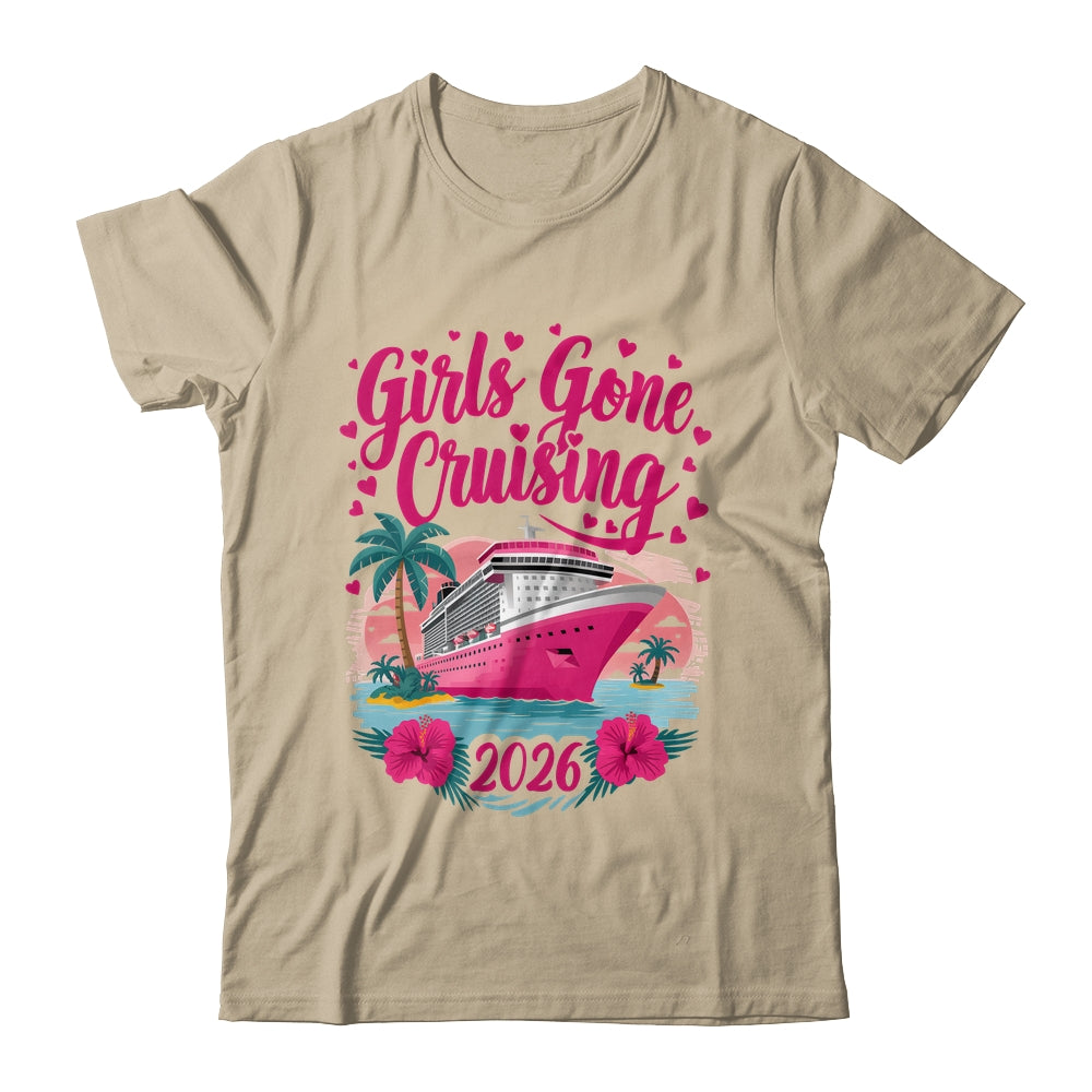 Girls Gone Cruising 2026 Women Cruise Vacation Bestie Women Shirt & Tank Top | teecentury