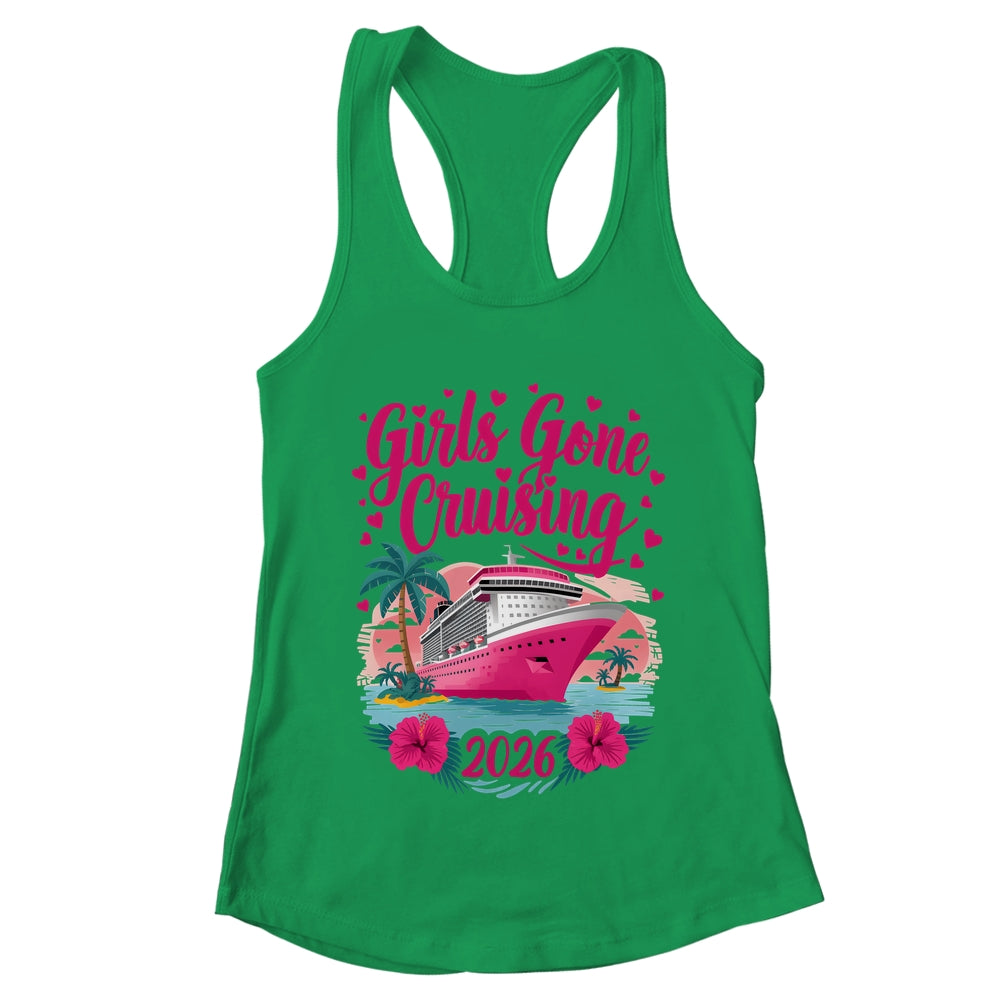 Girls Gone Cruising 2026 Women Cruise Vacation Bestie Women Shirt & Tank Top | teecentury