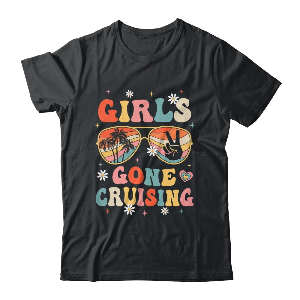 Girls Gone Cruising Cruise Matching Girls Cruise Vacation Shirt & Tank Top | teecentury