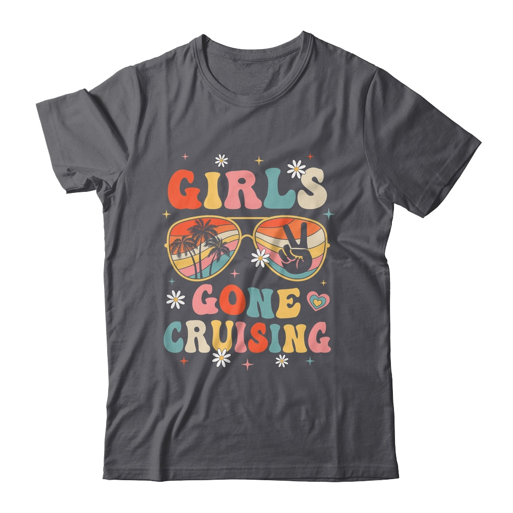 Girls Gone Cruising Cruise Matching Girls Cruise Vacation Shirt & Tank Top | teecentury