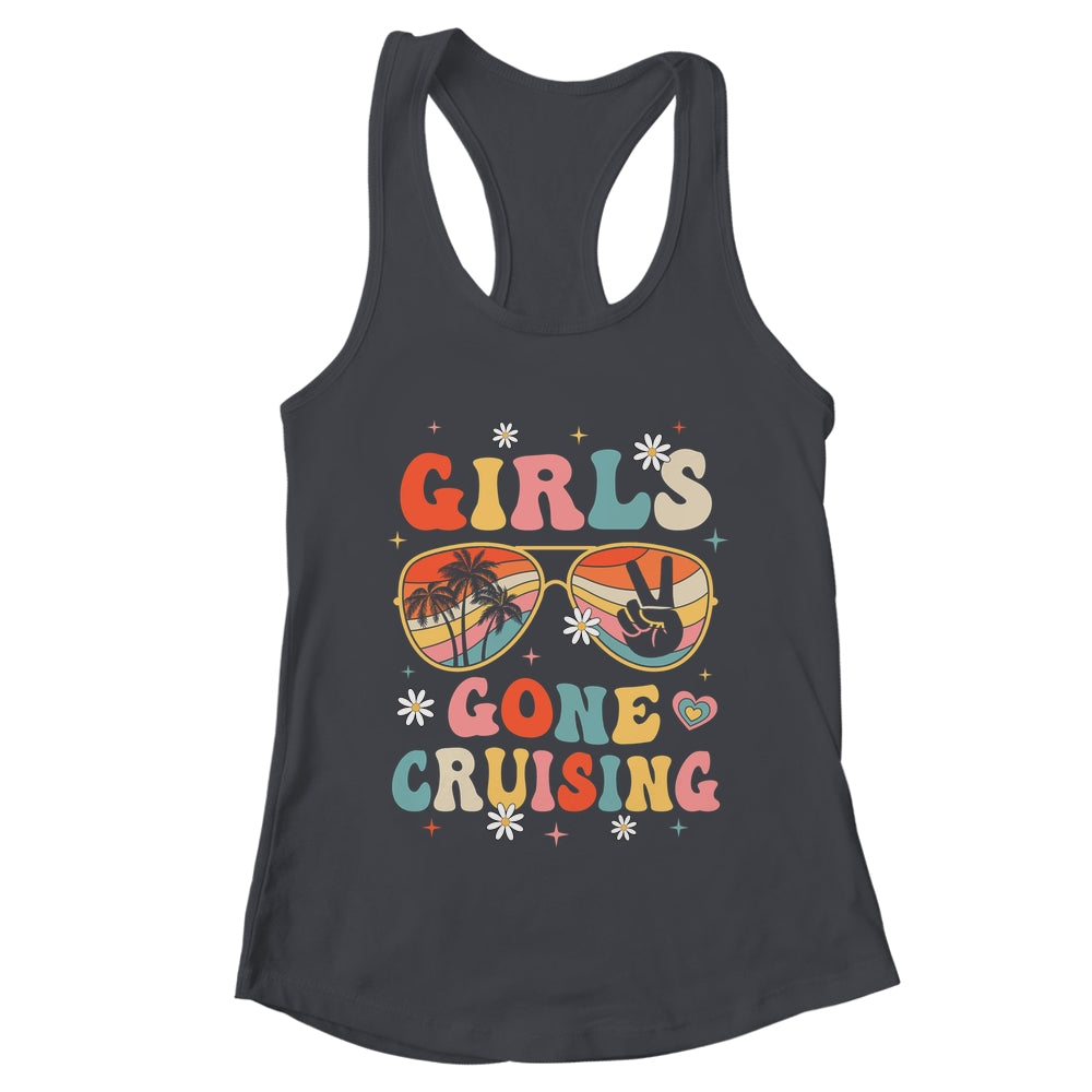Girls Gone Cruising Cruise Matching Girls Cruise Vacation Shirt & Tank Top | teecentury