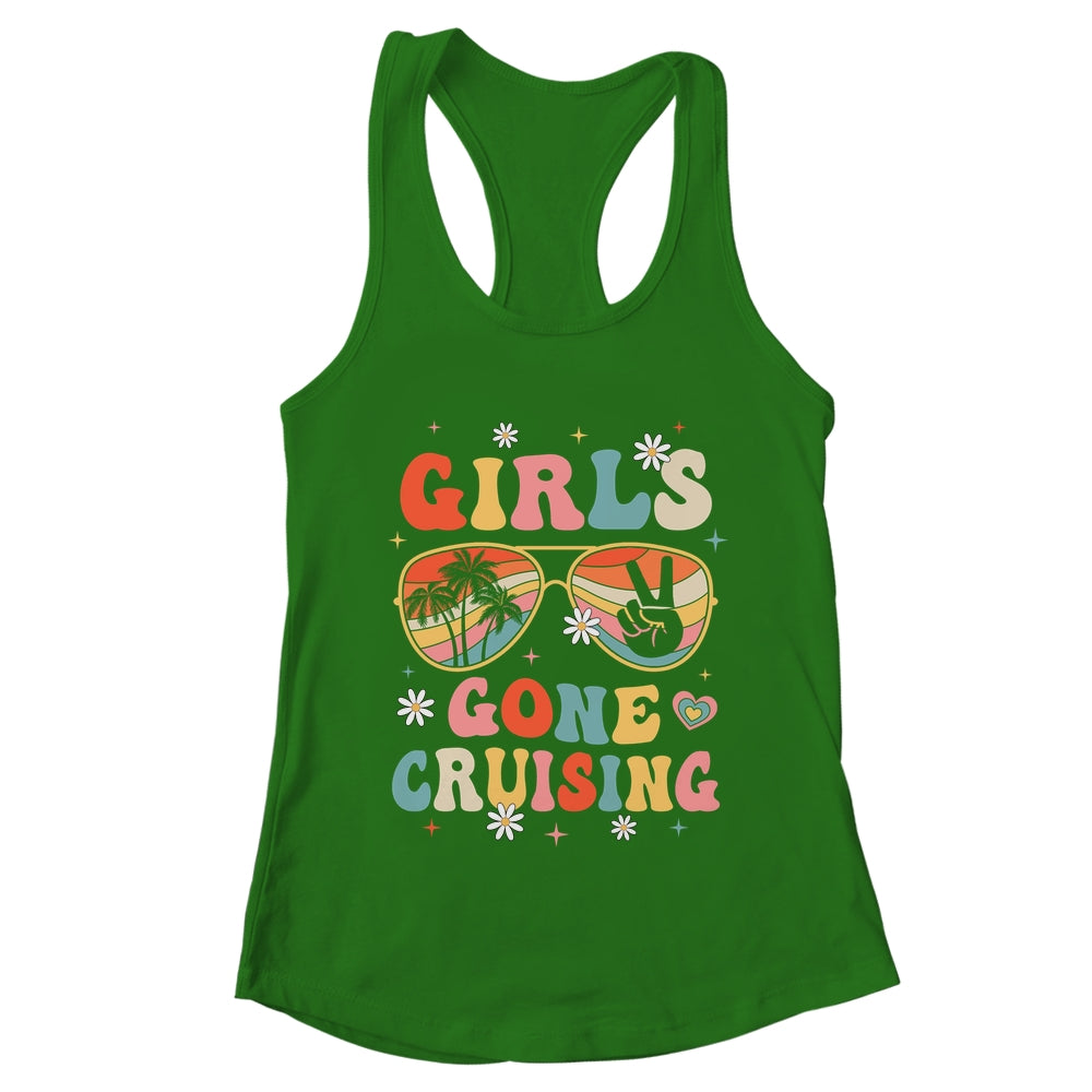 Girls Gone Cruising Cruise Matching Girls Cruise Vacation Shirt & Tank Top | teecentury