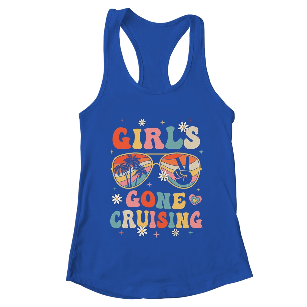 Girls Gone Cruising Cruise Matching Girls Cruise Vacation Shirt & Tank Top | teecentury