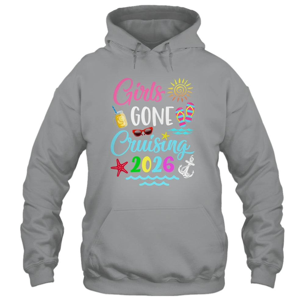 Girls Gone Cruising Vacation 2026 Party Cruise Shirt & Tank Top | teecentury
