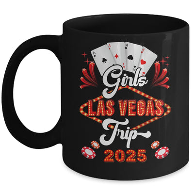 Girls Las Vegas Trip 2025 Family Squad Vacation Matching Mug | teecentury