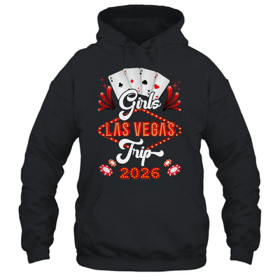Girls Las Vegas Trip 2026 Family Squad Vacation Matching Shirt & Tank Top | teecentury