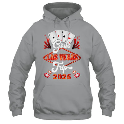 Girls Las Vegas Trip 2026 Family Squad Vacation Matching Shirt & Tank Top | teecentury