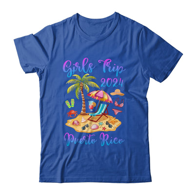 Girls Trip 2024 Beach Vacation Puerto Rico Matching Group Shirt & Tank Top | teecentury