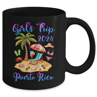 Girls Trip 2024 Beach Vacation Puerto Rico Matching Group Mug | teecentury