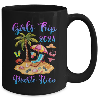 Girls Trip 2024 Beach Vacation Puerto Rico Matching Group Mug | teecentury