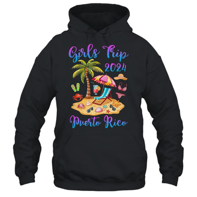 Girls Trip 2024 Beach Vacation Puerto Rico Matching Group Shirt & Tank Top | teecentury