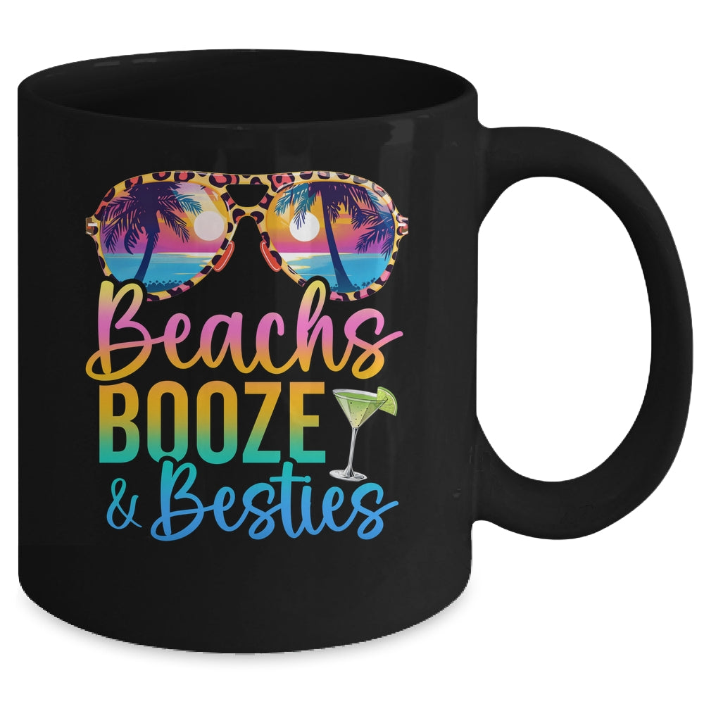 Girls Trip 2024 Funny Matching Shirt Beaches Booze Besties Mug | teecentury