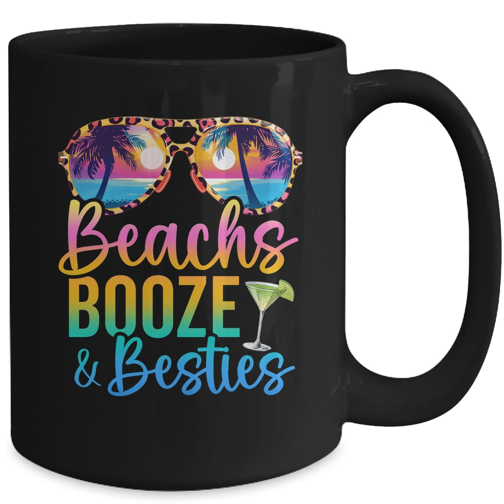 Girls Trip 2024 Funny Matching Shirt Beaches Booze Besties Mug | teecentury