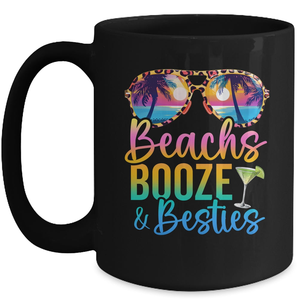 Girls Trip 2024 Funny Matching Shirt Beaches Booze Besties Mug | teecentury