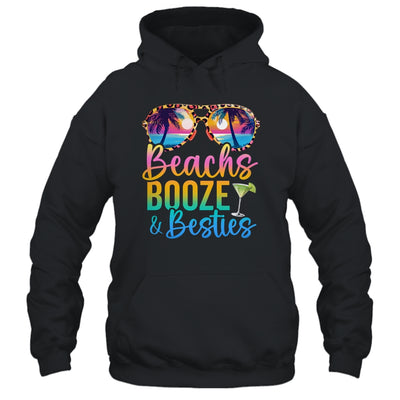 Girls Trip 2024 Funny Matching Shirt Beaches Booze Besties Shirt & Tank Top | teecentury