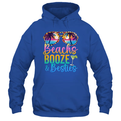 Girls Trip 2024 Funny Matching Shirt Beaches Booze Besties Shirt & Tank Top | teecentury