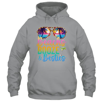 Girls Trip 2024 Funny Matching Shirt Beaches Booze Besties Shirt & Tank Top | teecentury
