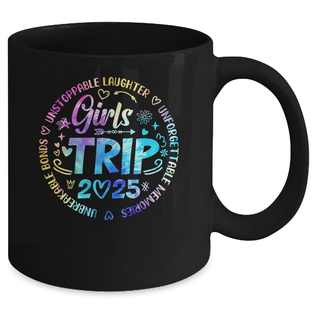 Girls Trip 2025 Friends Weekend Sisters Vacation Matching Mug | teecentury