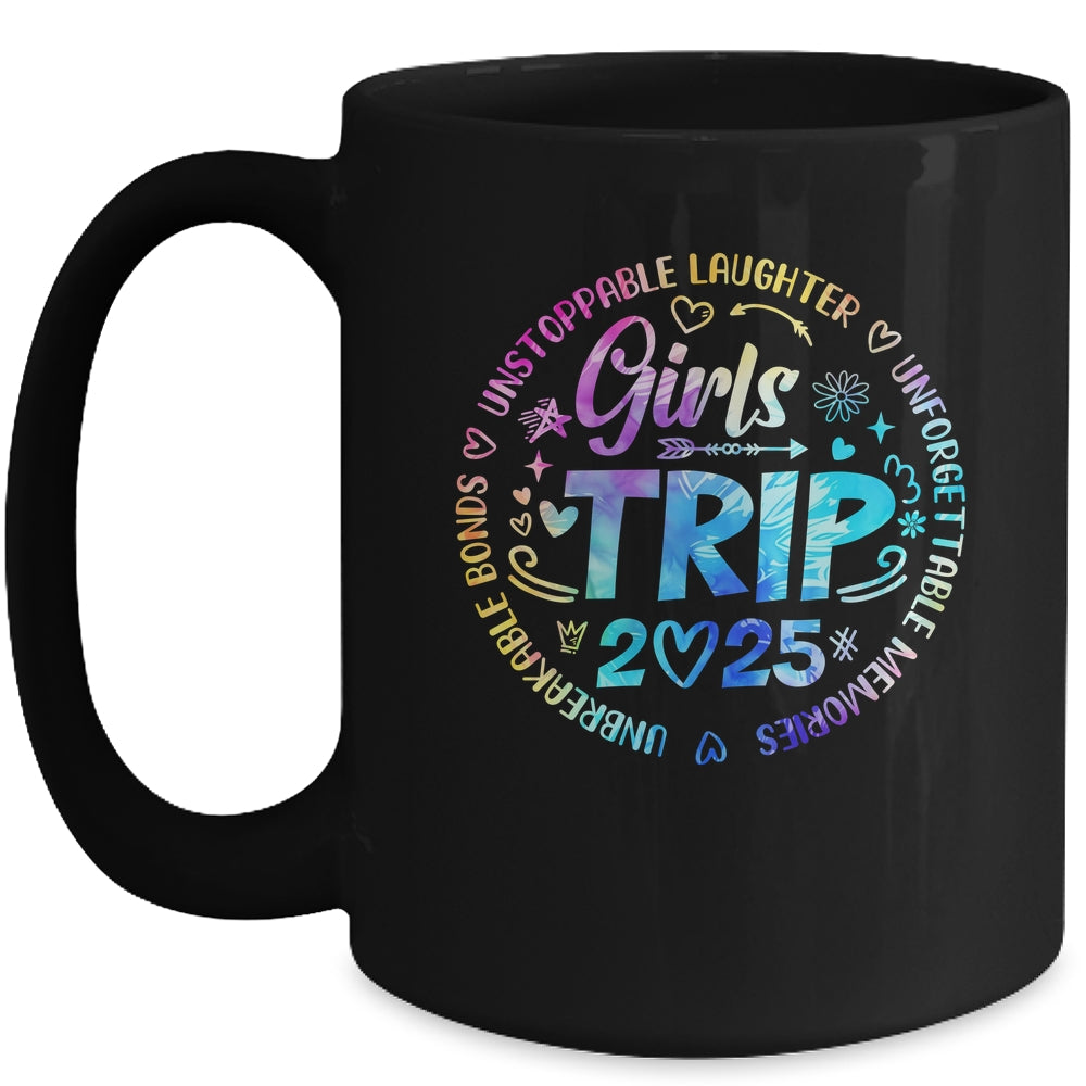 Girls Trip 2025 Friends Weekend Sisters Vacation Matching Mug | teecentury