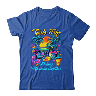 Girls Trip 2025 Making Memories Matching Vacation 2025 Shirt & Tank Top | teecentury