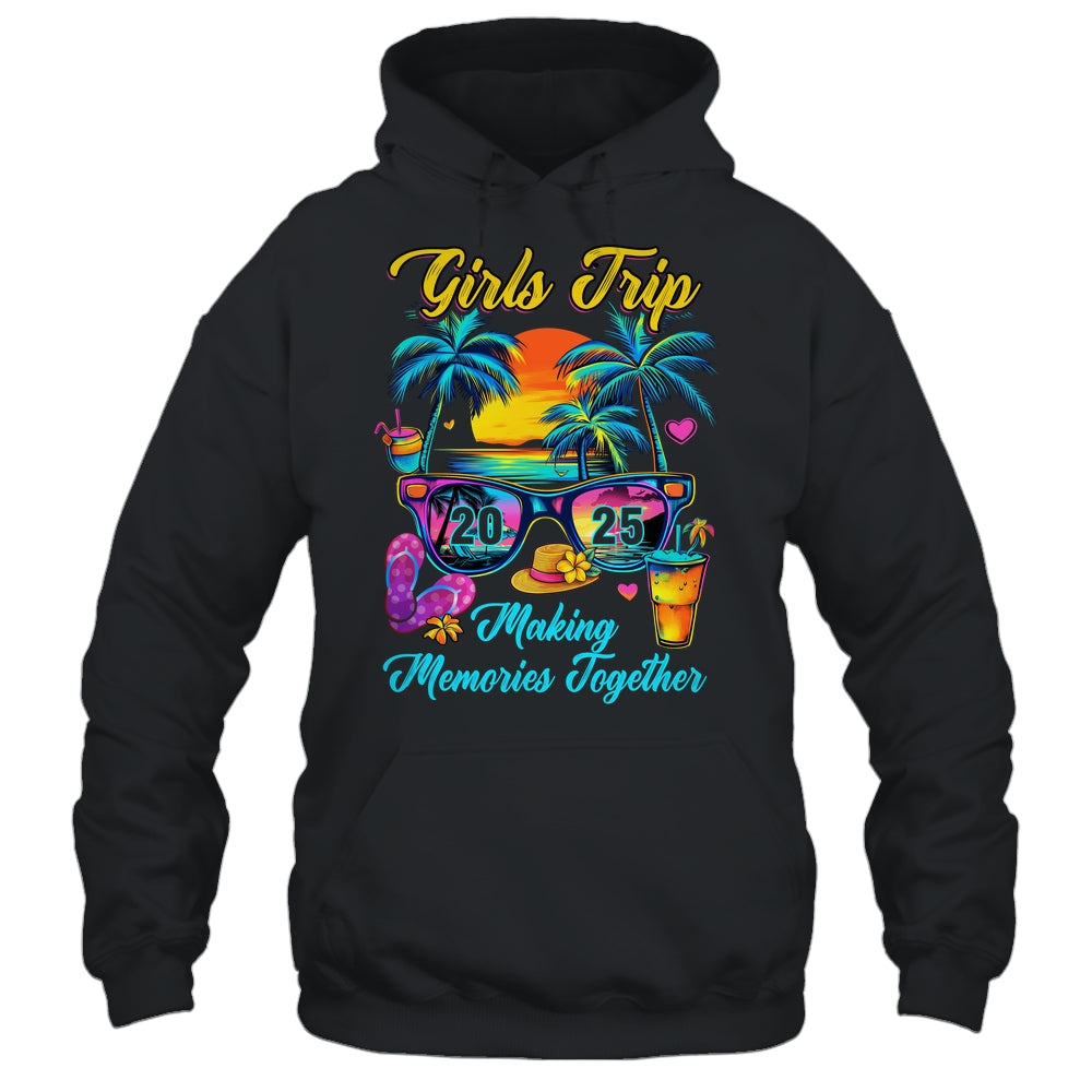 Girls Trip 2025 Making Memories Matching Vacation 2025 Shirt & Tank Top | teecentury