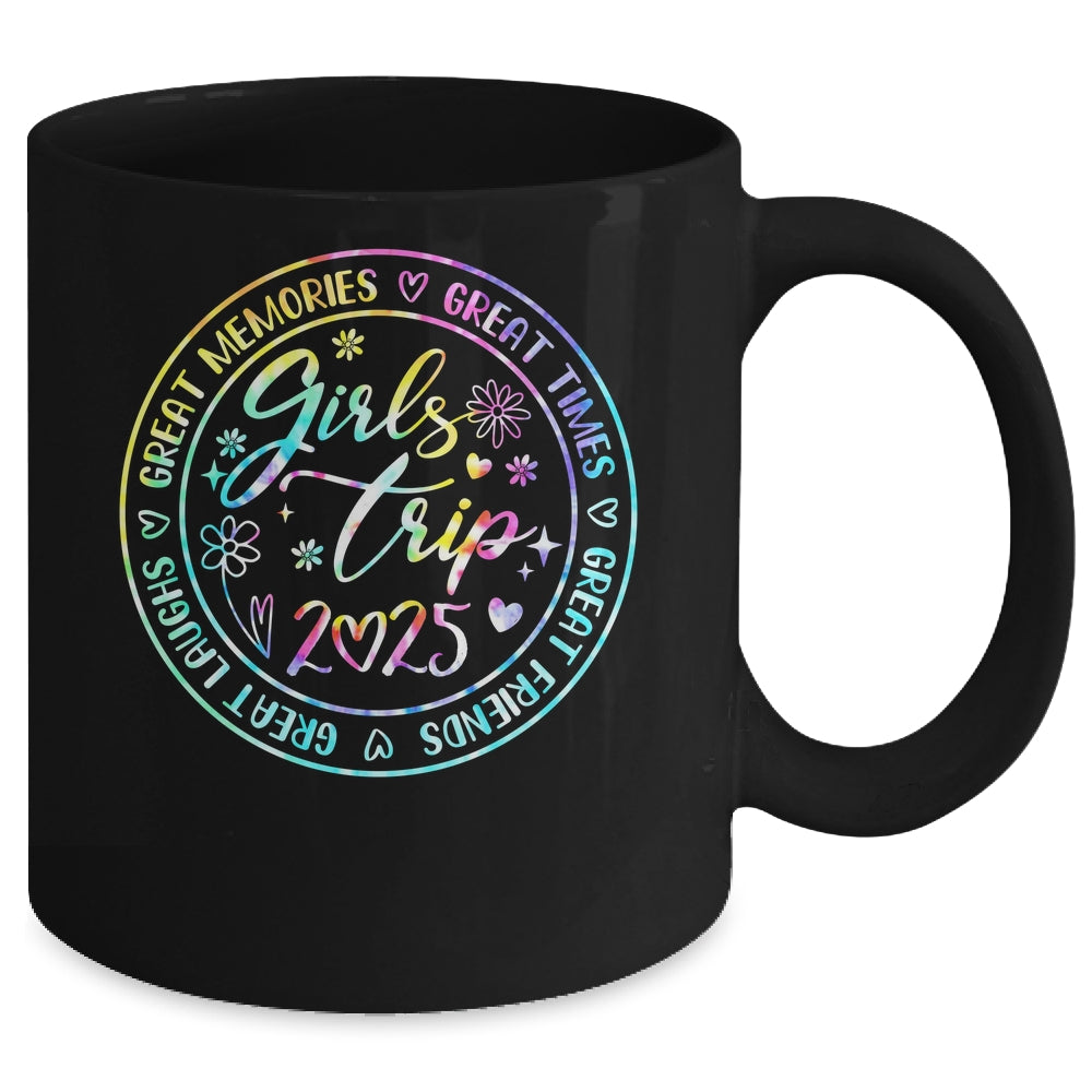 Girls Trip 2025 Womens Weekend Vacation Matching Besties Mug | teecentury