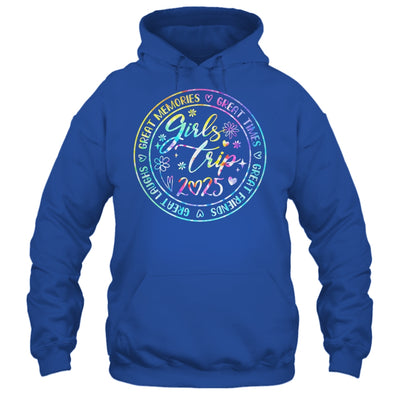 Girls Trip 2025 Womens Weekend Vacation Matching Besties Shirt & Tank Top | teecentury