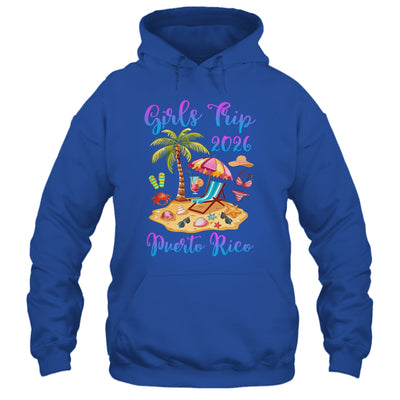Girls Trip 2026 Beach Vacation Puerto Rico Matching Group Shirt & Tank Top | teecentury