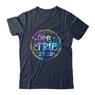 Girls Trip 2026 Friends Weekend Sisters Vacation Matching Shirt & Tank Top | teecentury