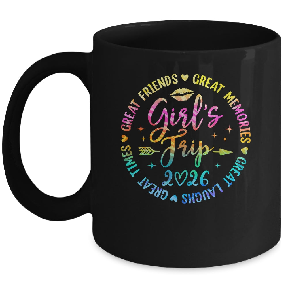 Girls Trip 2026 Great Friends Laughs Memories Times Summer Mug | teecentury