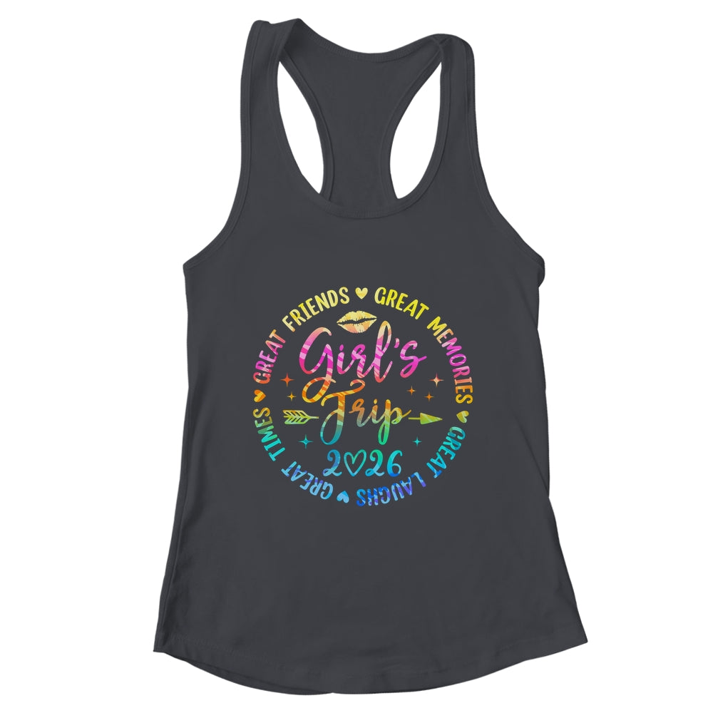 Girls Trip 2026 Great Friends Laughs Memories Times Summer Shirt & Tank Top | teecentury