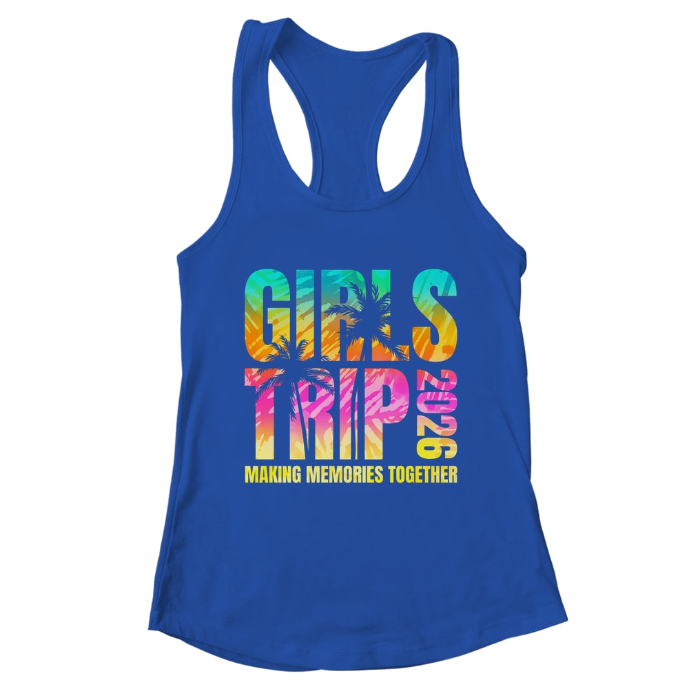 Girls Trip 2026 Vacation Weekend Matching Beach Summer Shirt & Tank Top | teecentury